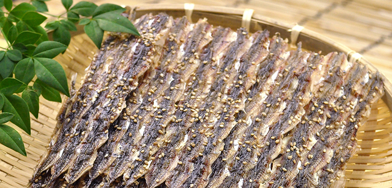 極小豆アジ味醂風味